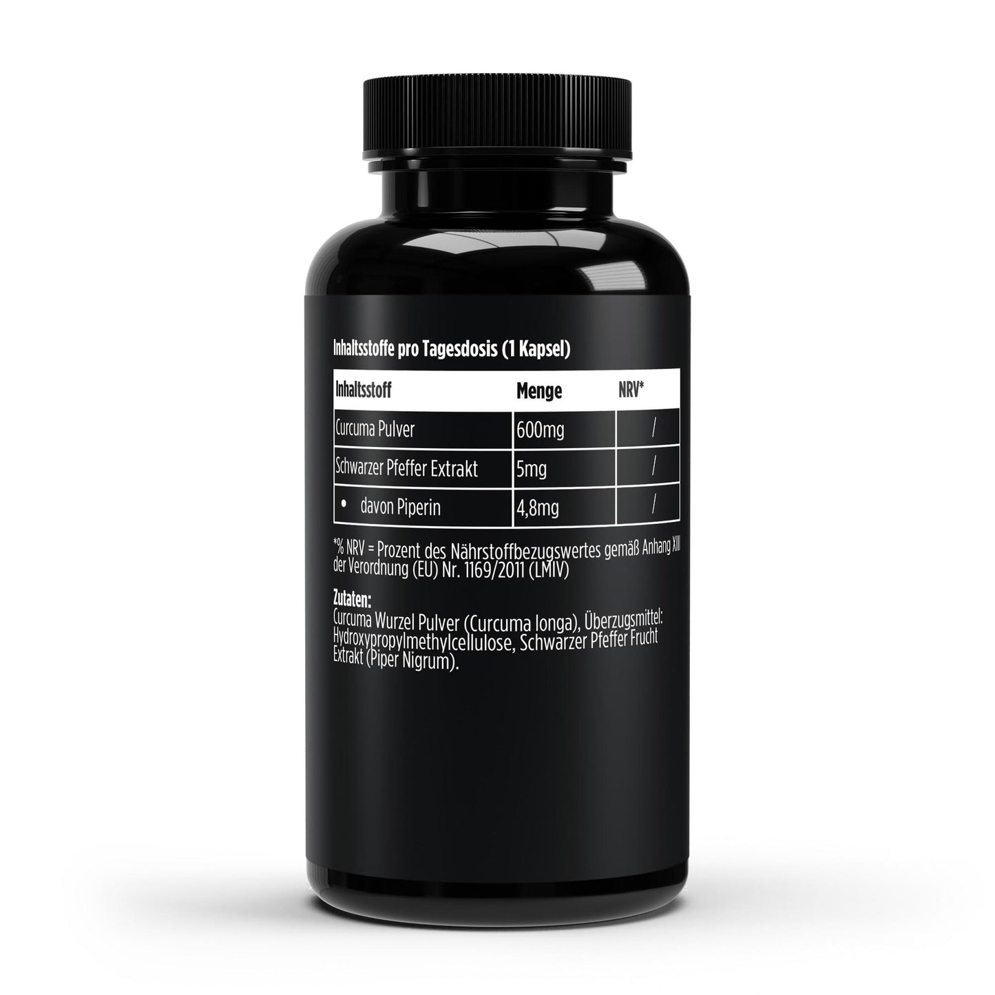 Curcuma PLUS+ 60 Kapseln - Natürliche Unterstützung mit Curcumin und Bioperin