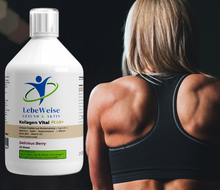 Kollagen Vital PLUS+ Shots - Wild Berry - 500ml