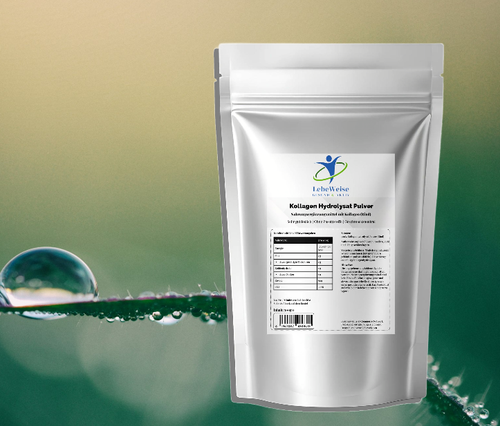 Kollagen Hydrolysat Pulver - 500g Doypack
