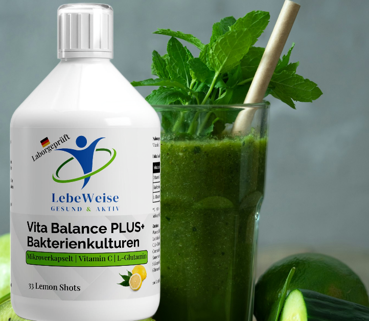 „Ein starker Darm. Ein gutes Gefühl. Jeden Tag.“ Lebeweise Vita Balance PLUS+