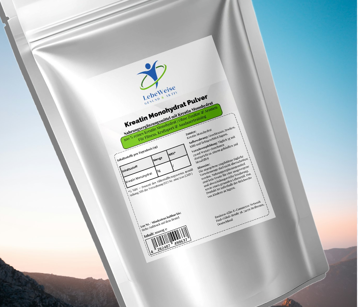 Kreatin Monohydrat - 1000g Doypack