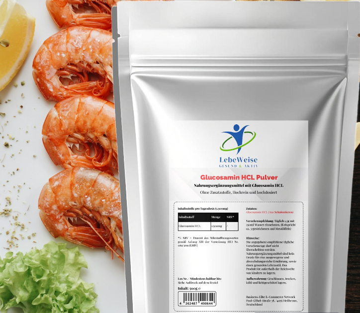 Glucosamin Pulver - 500g Doypack