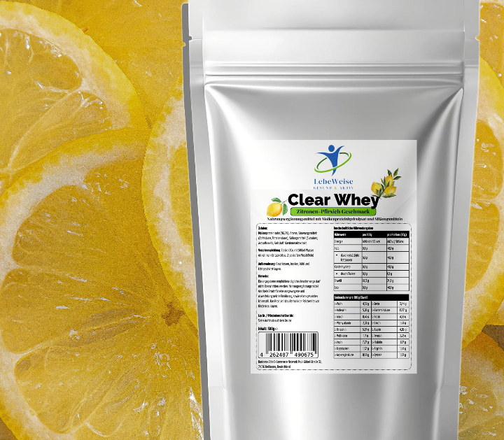 Clear Whey Protein Eistee Zitrone - 500g