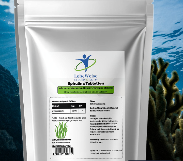 Spirulina - 1.000 Tabletten