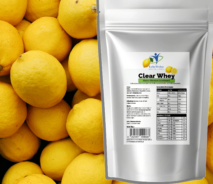 Clear Whey Protein Eistee Zitrone - 500g