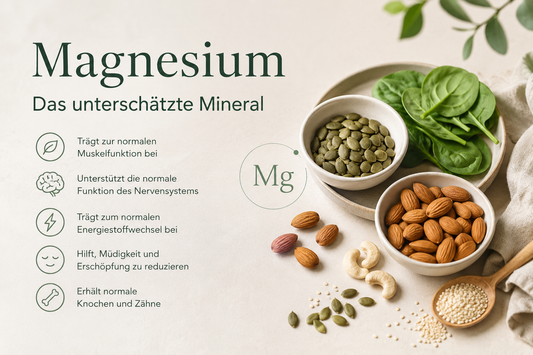 Magnesium – das unterschätzte Mineral