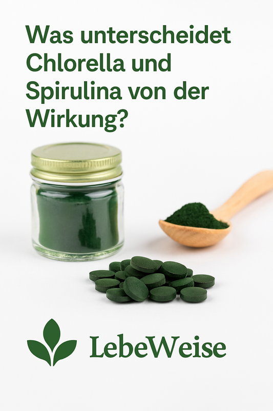 Chlorella vs. Spirulina