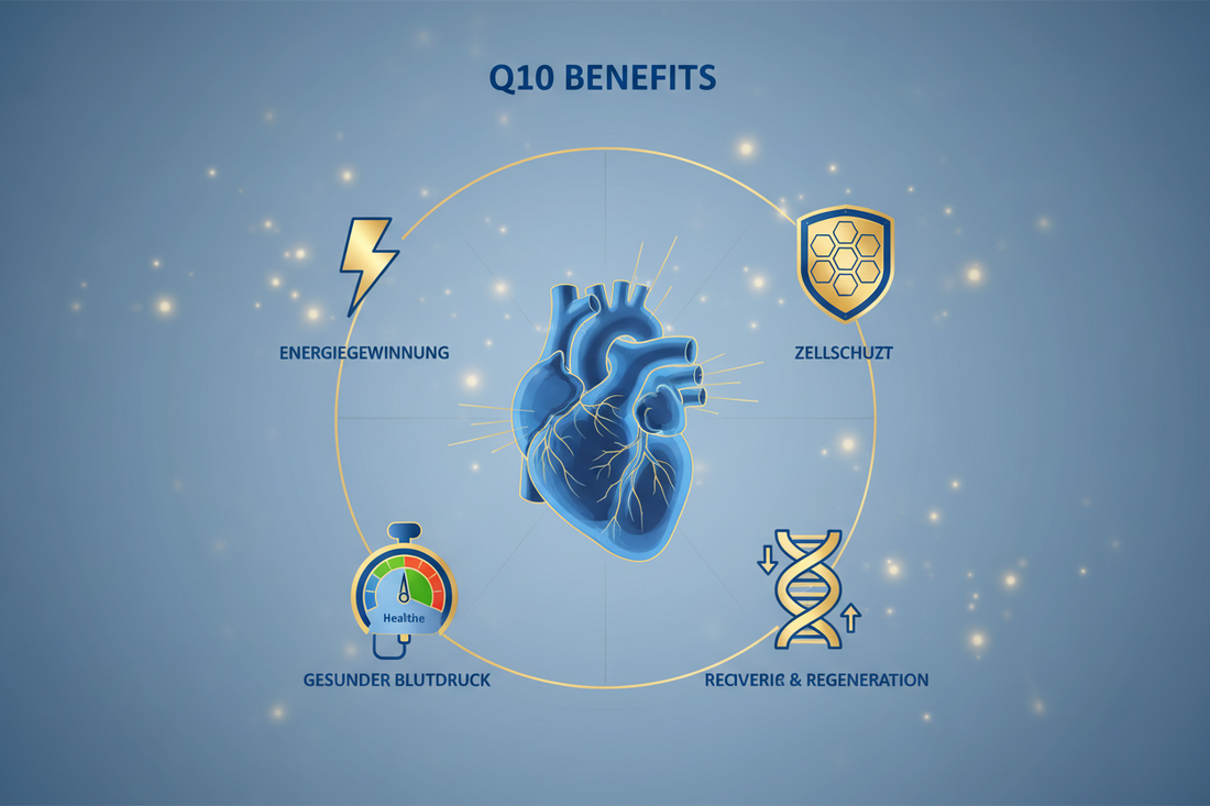 Coenzym Q10 200mg: Zellenergie für Herz, Regeneration und Vitalität