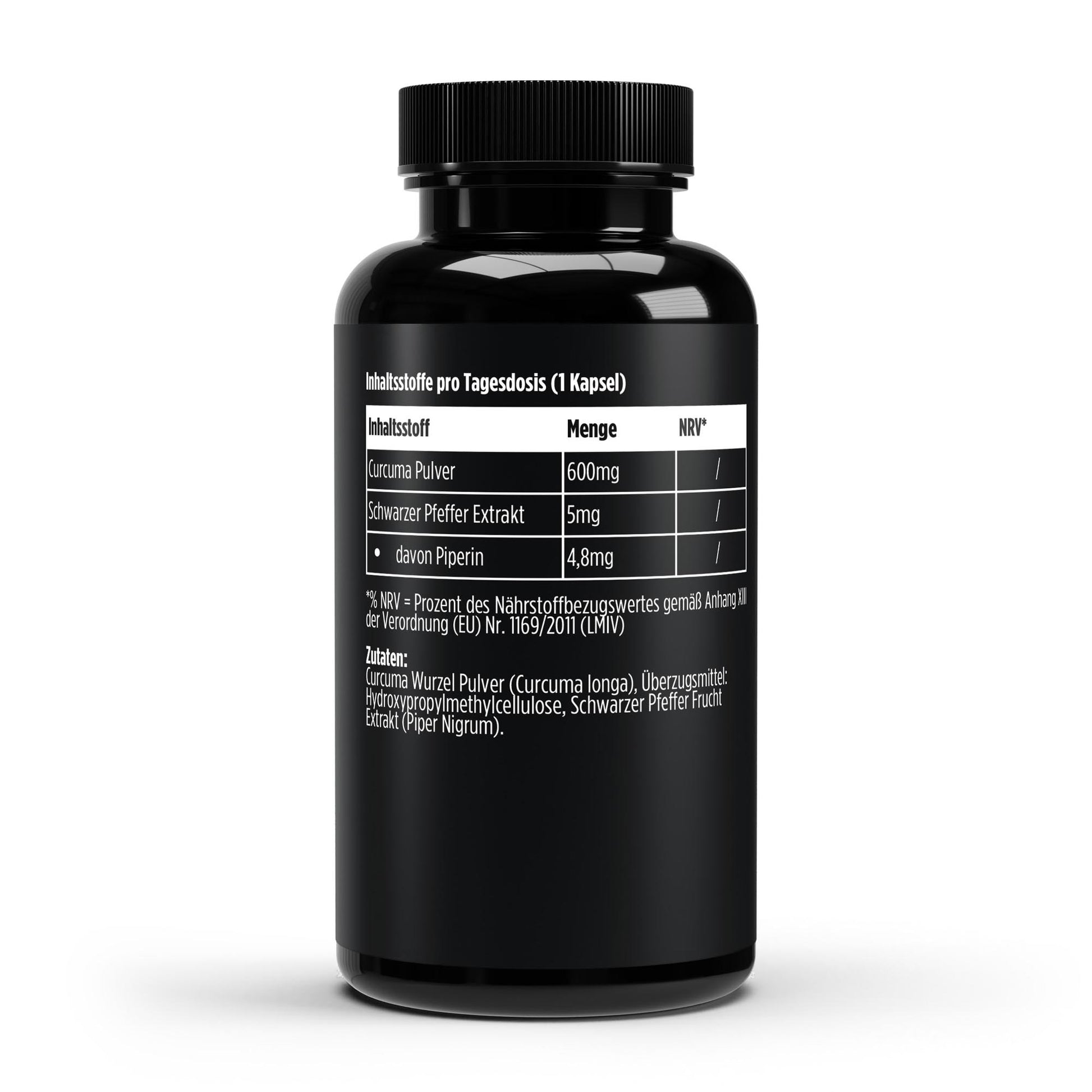 Curcuma PLUS+ 60 Kapseln - Natürliche Unterstützung mit Curcumin und Bioperin