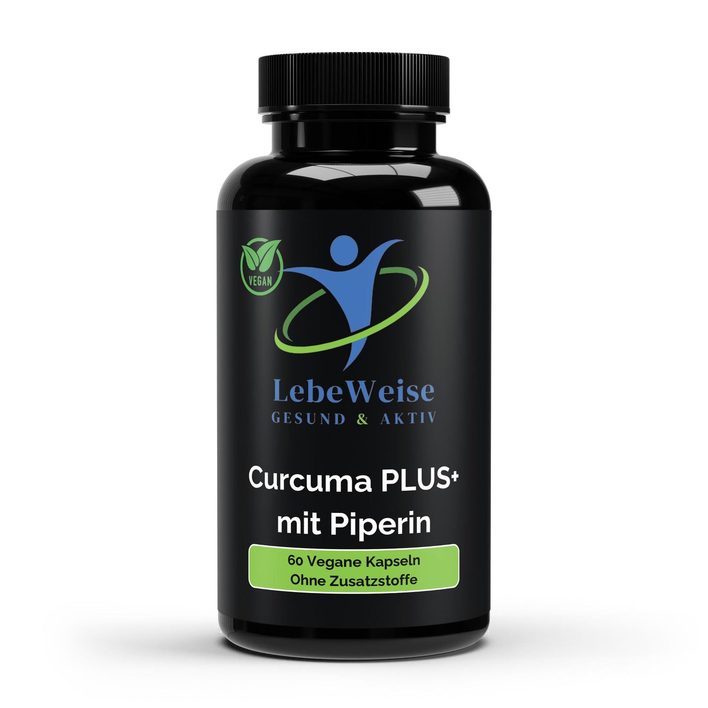 Curcuma PLUS+ von LebeWeise - Hochwertige Kurkuma-Kapseln für tägliches Wohlbefinden



