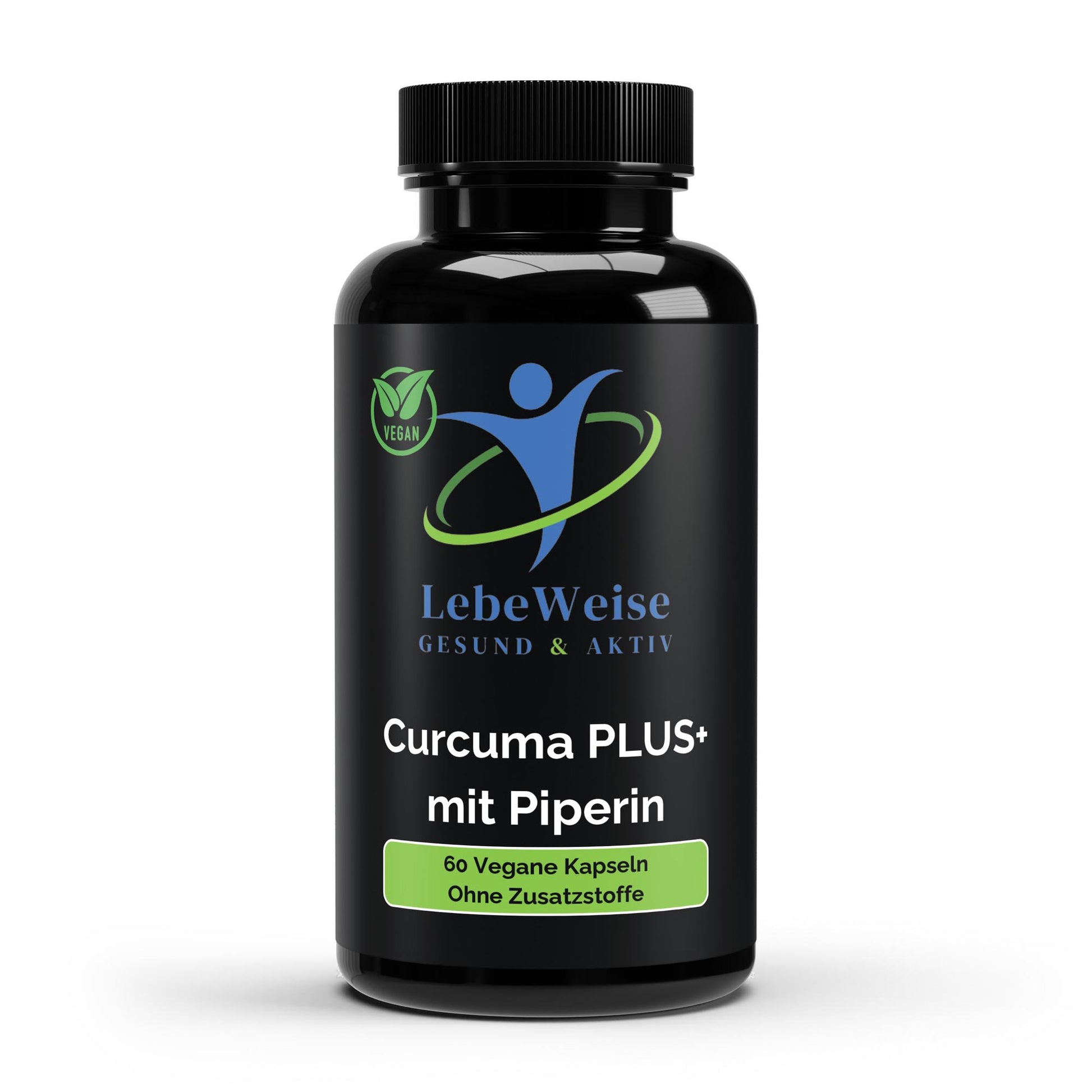 Curcuma PLUS+ von LebeWeise - Hochwertige Kurkuma-Kapseln für tägliches Wohlbefinden




