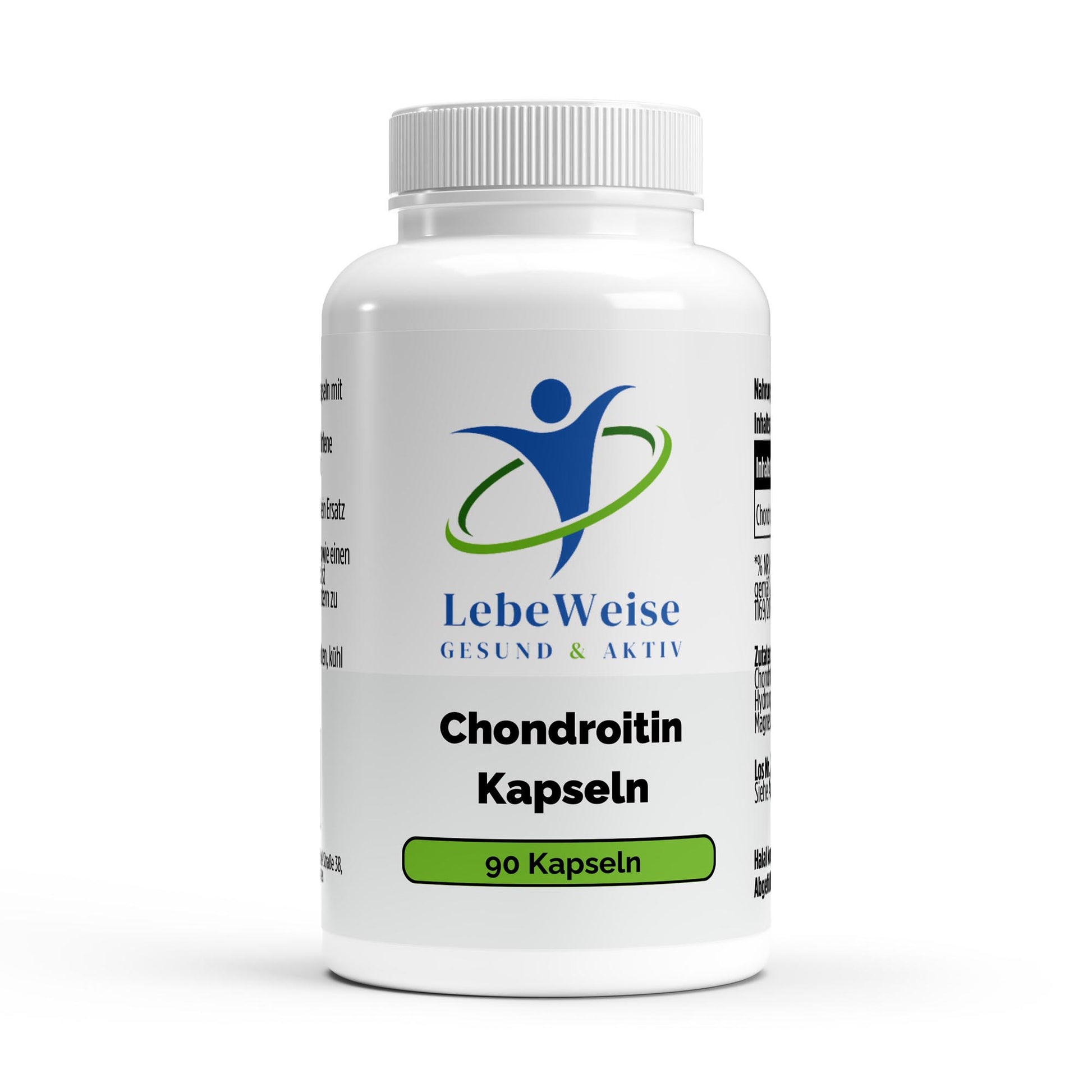 Chondroitin 500 mg Kapseln - 90 Kapseln Produktverpackung