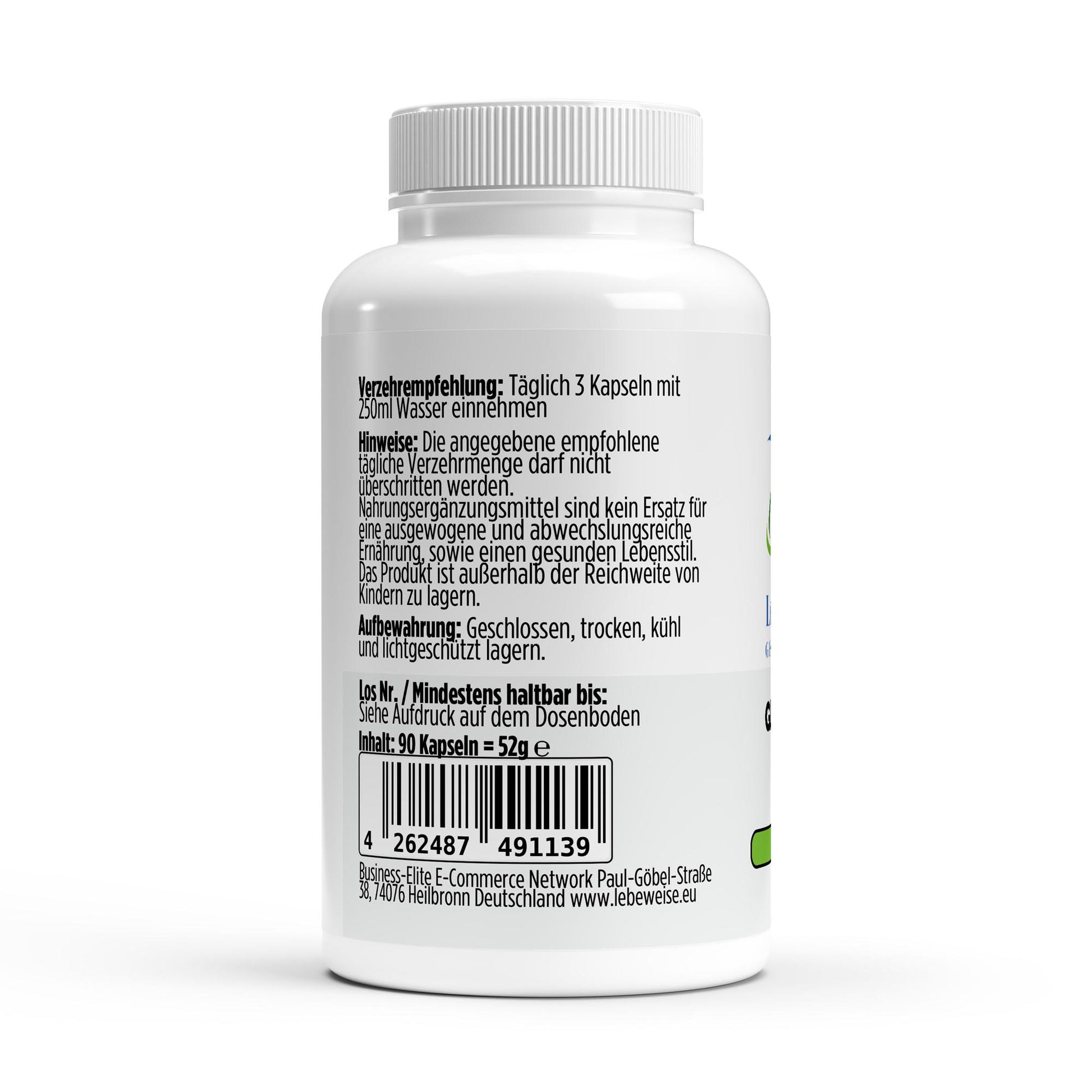 Glucosamin Kapseln - Anwendungshinweise und Dosierungsempfehlung