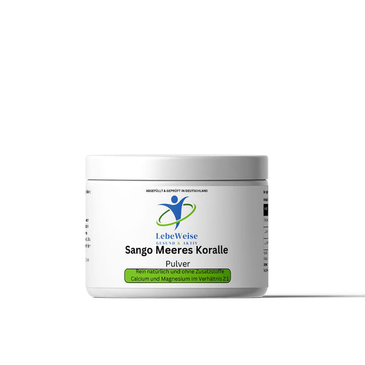 Sango Koralle Pulver - Premium Mineralstoff-Pulver aus Okinawa für Knochen und Zähne