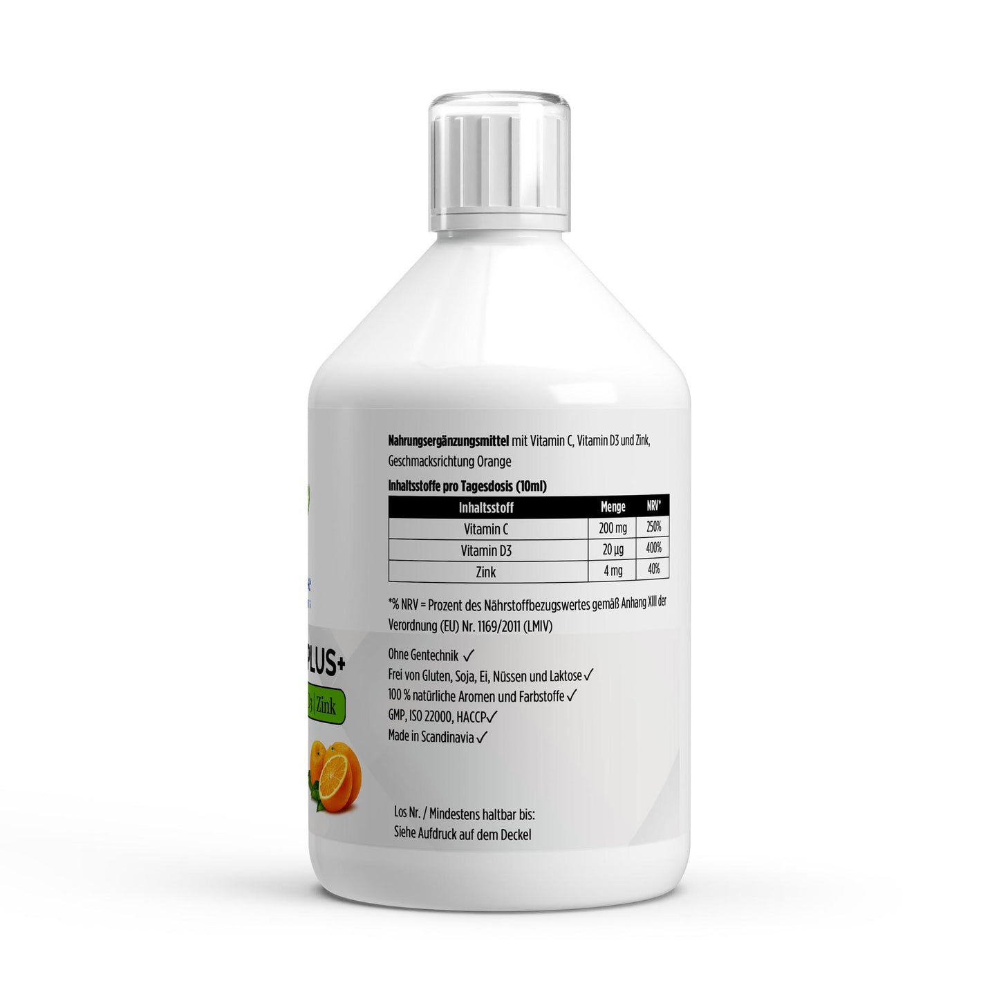 Vita Shield PLUS+ Shots - Fresh Orange  - 500ml