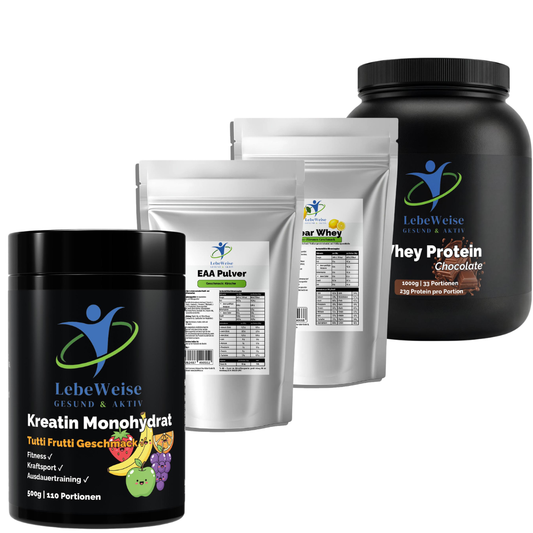 SPAR-SET Fitness & Muskelaufbau – Dein komplettes Supplement-Paket