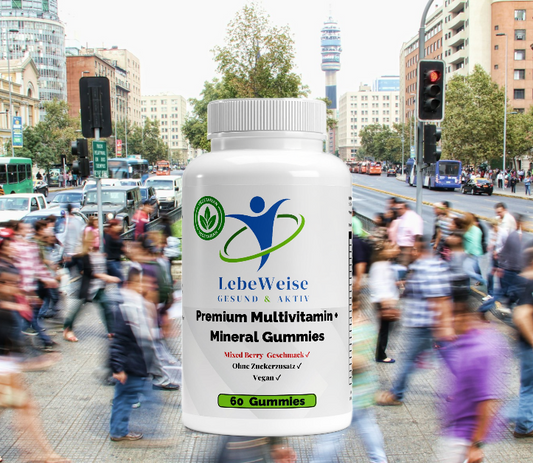 Premium Multivitamin Gummies – Dein täglicher Boost aus Vitaminen & Mineralien (60 Stück)