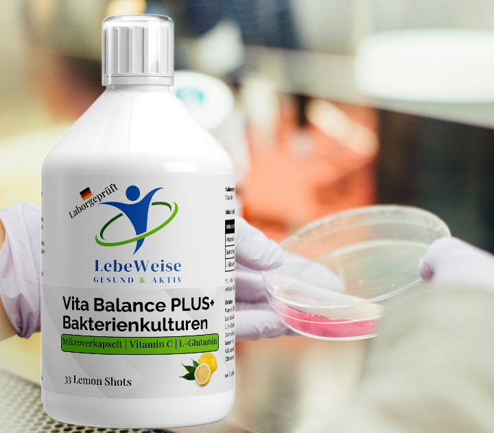 „Ein starker Darm. Ein gutes Gefühl. Jeden Tag.“ Lebeweise Vita Balance PLUS+
