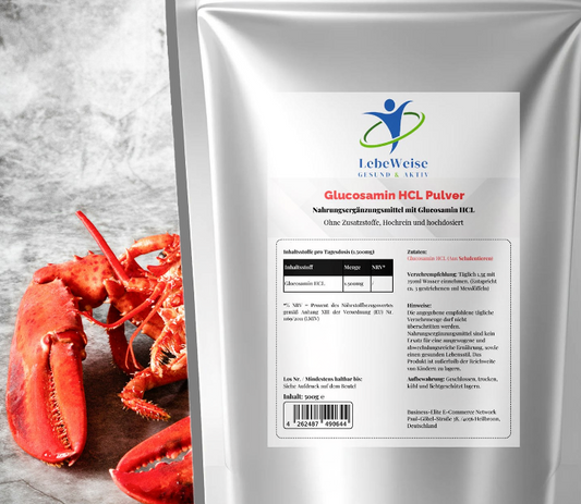 Glucosamin Pulver - 500g Doypack