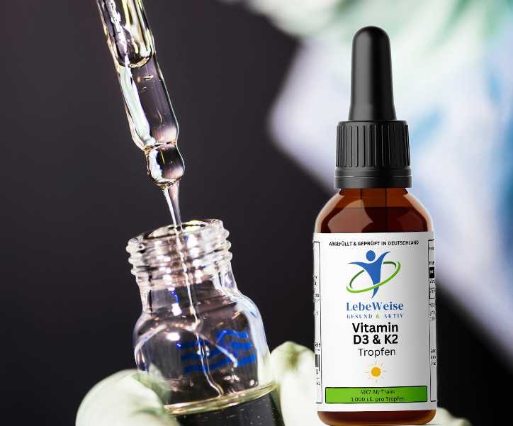 Vitamin D3 + K2 - 1.700 Tropfen (1.000 I.E.)