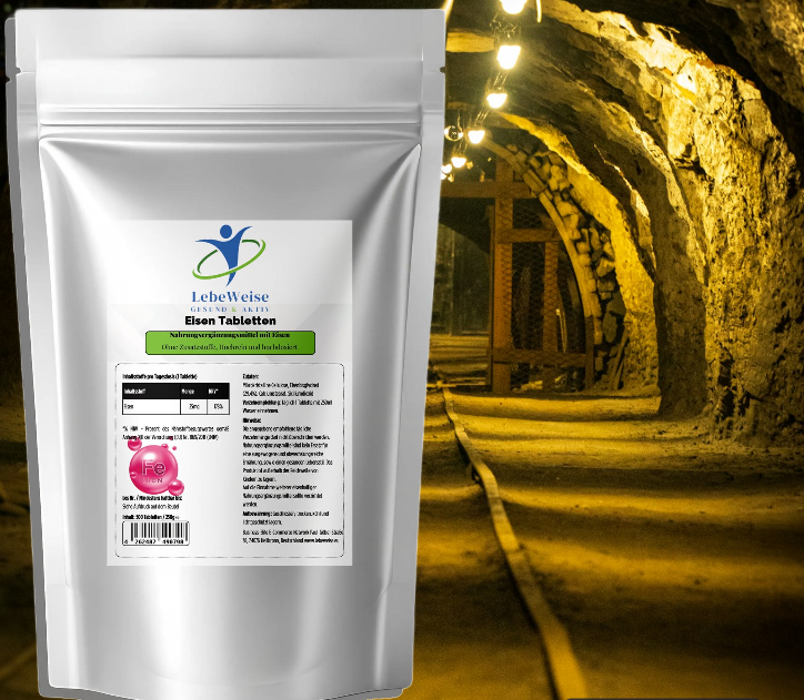 25mg Eisen Bisglycinat - 500 Tabletten