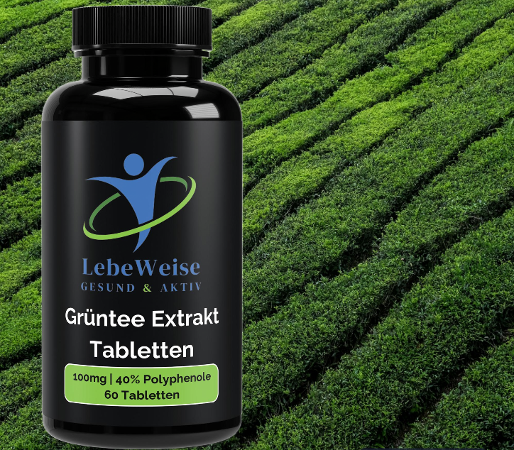 Grüntee Extrakt 40% Polyphenole - 60 Kapseln