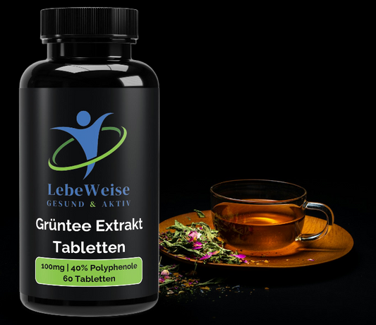 Grüntee Extrakt 40% Polyphenole - 60 Kapseln