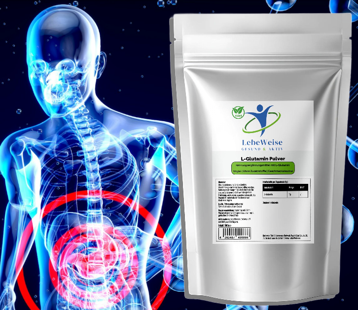 L-Glutamin Pulver Doypack - 500g