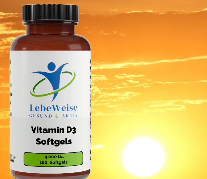 Vitamin D3 4.000 IE - 180 Softgels