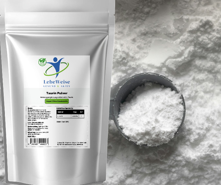 Taurin Pulver - 500g Doypack