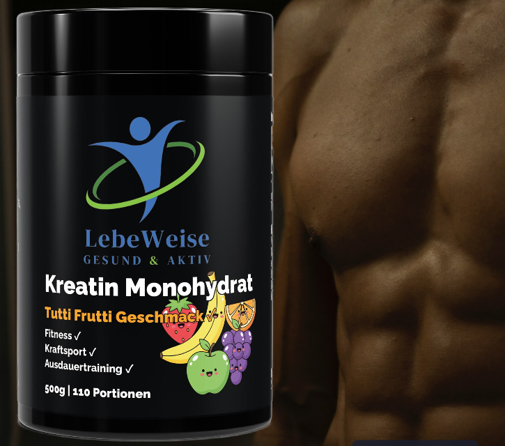 Kreatin Monohydrat Tutti Frutti - 500g Pulver