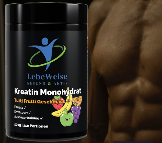 Kreatin Monohydrat Tutti Frutti - 500g Pulver