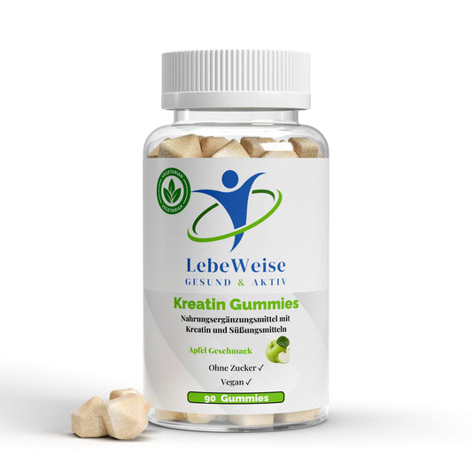 Kreatin Gummies - Leckere Alternative zu Kreatin-Pulver für Muskelaufbau und Kraft