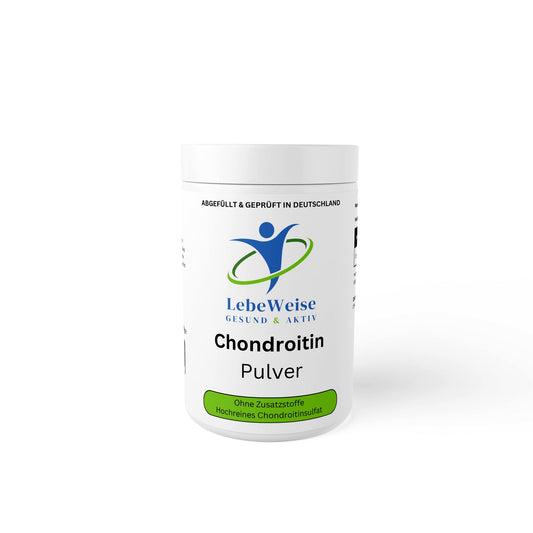 Nährwertangaben und Inhaltsstoffe Chondroitin Pulver 100g hochdosiert Made in Germany